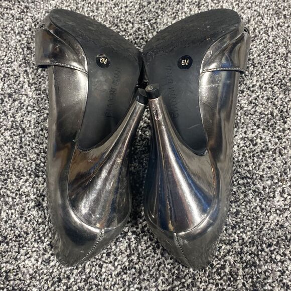 Gianni Bini Silver 3” Heals Size 6 - Picture 5 of 7